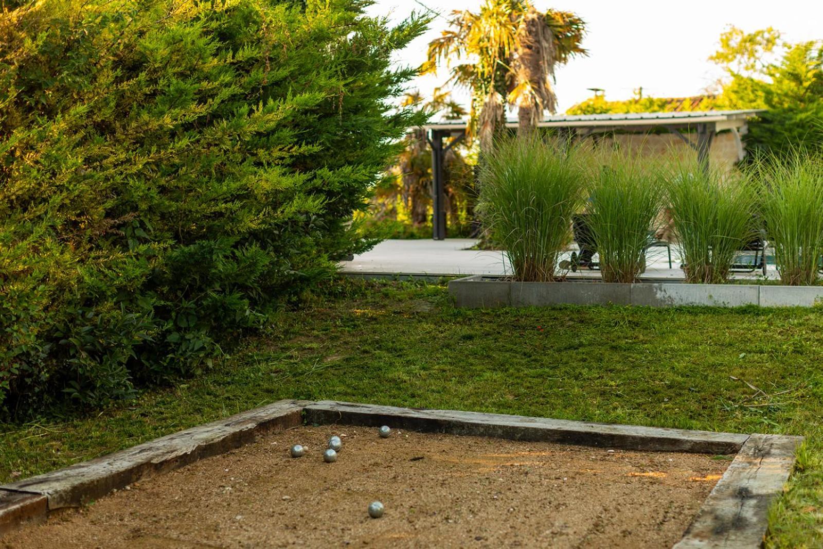 Villa Au Petit Bonheur Avec Clim - Hameau Au Calme - Piscine Chauffee - Petanque Moncrabeau Экстерьер фото